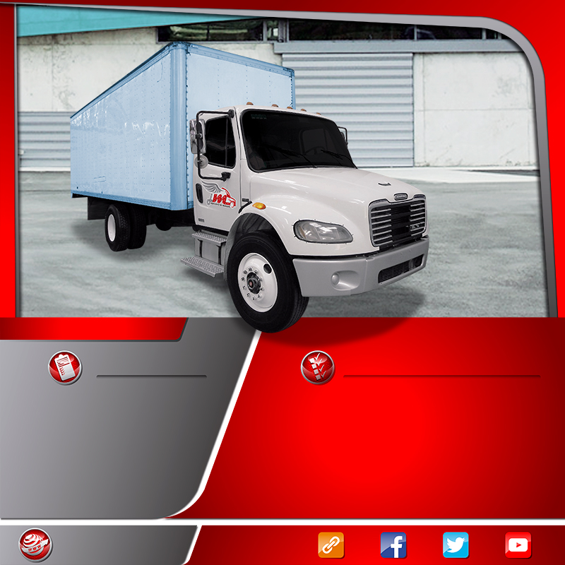  Transportes en camión rabon caja cerrada